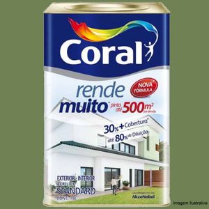 Tinta Acílica Rende Muito Verde Kiwi 18 Litros Coral