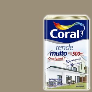 Tinta Acílica Rende Muito Concreto 18 Litros Coral