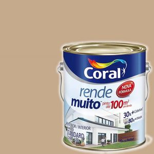 Tinta Acílica Rende Muito Camurca 3,6 Litros Coral