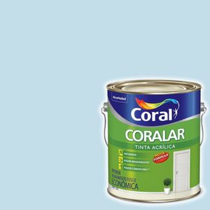 Tinta Coralar Acrílica Azul Praia 3,6 Litros Coral