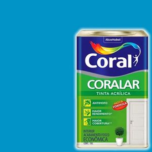 Tinta Coralar Acrílica Oceano 18 Litros Coral