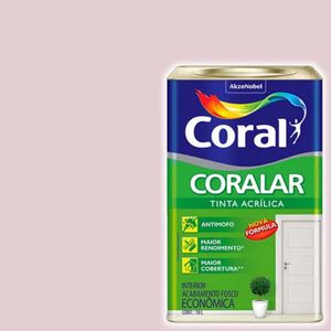 Tinta Coralar Acrílica Rosa Melodia 18 Litros Coral