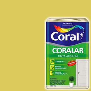 Tinta Coralar Acrílica Refresco 18 Litros Coral