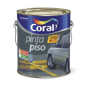 Pinta Piso Branco 3,6 Litros Coral