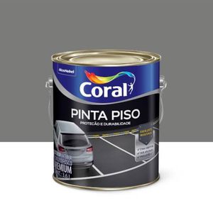 Pinta Piso Cinza Medio 3,6 Litros Coral