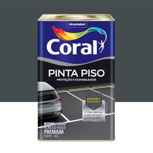 Pinta Piso Cinza Escuro 18 Litros Coral