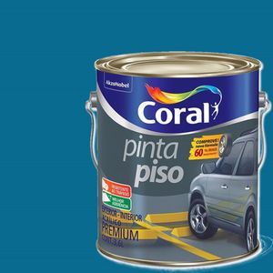Pinta Piso Azul 3,6 Litros Coral