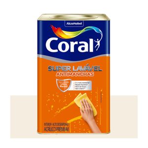 Super Lavável Branco Neve 18 Litros Coral