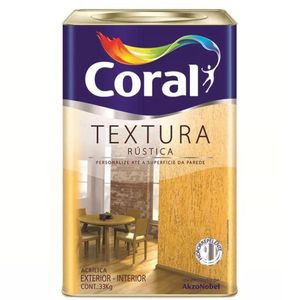 Textura Rustico Branco 33kg 18 Litros Coral