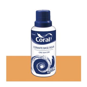 Corante Líquido a Base de Água Ocre 50ml Coral