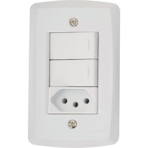 Interruptor Simples 1 Tomada 2p+t 20a Lux2 Tramontina