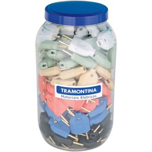 Plugue Macho 2p 10a Cores Tramontina