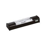 Luminaria-Compacta-de-2x60w--com-Soquete-E27--na-Cor-Preta-Taschibra