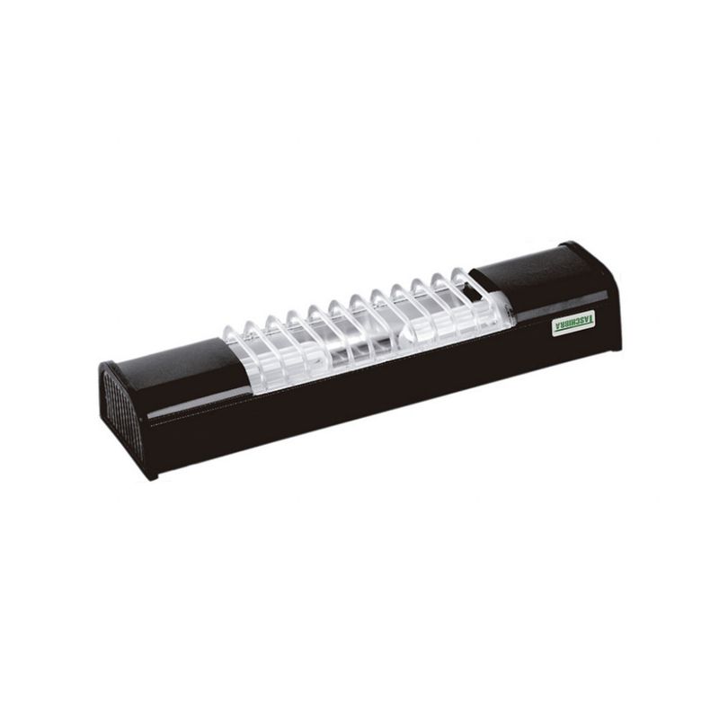 Luminaria-Compacta-de-2x60w--com-Soquete-E27--na-Cor-Preta-Taschibra
