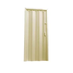 Porta Sanfonada Pvc Bege 0,72x2,10m Plasflex