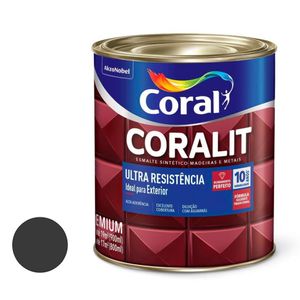 Coralit Ultra Res Preto Fosco 0,9ml Coral Coral