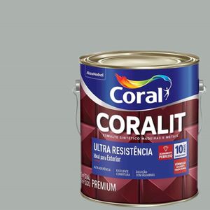 Coralit Ultra Resistência Alto Brilho Platina 3,6 Litros Coral