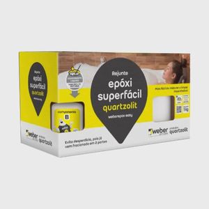 Rejunte Epóxi Superfacil Corda 1kg Quartzolit