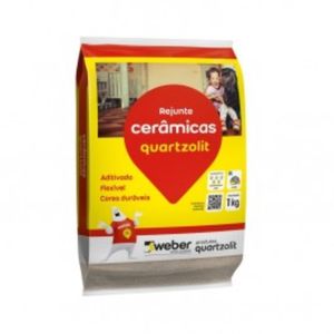 Rejunte Flex Marfim 1kg Quartzolit