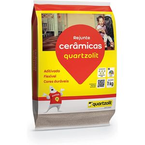 Rejunte Flex Palha 1kg Quartzolit