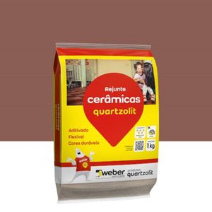 Rejunte Flex Marrom Café 1kg Quartzolit