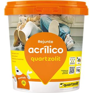 Rejunte Acrílico Cinza Outono 1kg Quartzolit