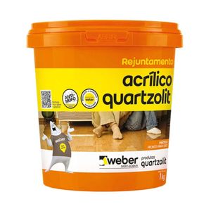 Rejunte Acrílico Marrom Tabaco 1kg Quartzolit