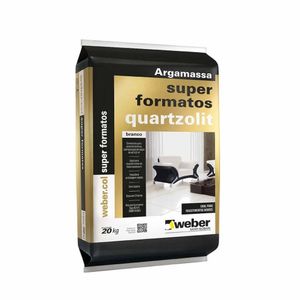 Argamassa Super Formatos Com 20kg Quartzolit