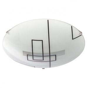 Plafon Redondo 30cm 2xe27 Turmalina Blumenau