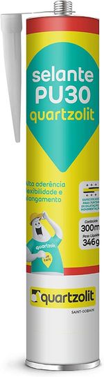 Selante-Poliuretano-Pu30-Cinza-300ml-Quartzolit