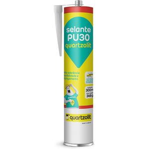 Selante Poliuretano Pu30 Cinza 300ml Quartzolit