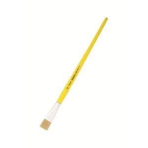 Pincel Achatado Cerda Branco N24 Compel