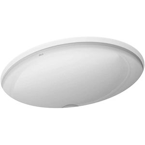 Cuba Embutir Oval Branco Gelo 490x365mm Deca