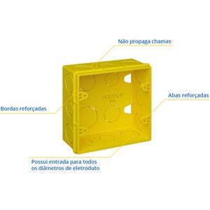 Caixa de Luz 4x4 Fortlev