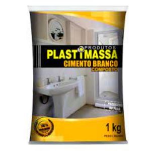 Cimento Branco Composto Plastimassa