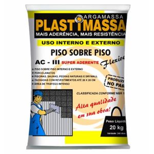 Argamassa AC-III Piso Sobre Piso 20kg Plastimassa