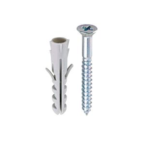 Parafuso com Bucha Anel Philips Cabeça Chata 6mm Bemfixa