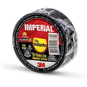 Fita Isolante Imperial 18mmx5m 3m