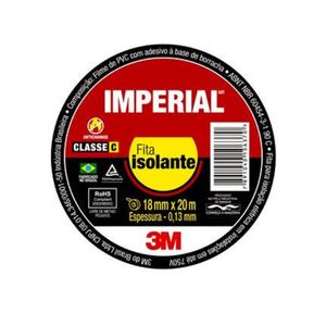 Fita Isolante Imperial 18mmx20m 3m