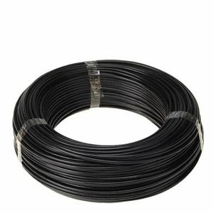 Cabo Flex Preto 6mm Peça Ats Prime