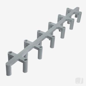 Espaçador para Armadura de 25mm no Formato Centopeia Material Basico