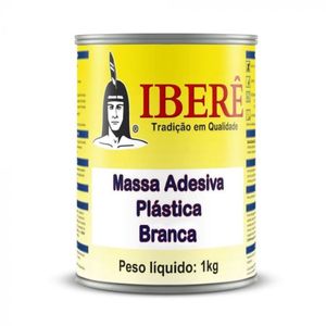 Massa Plástica Branca 1kg Ibere