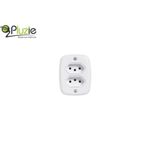 Conjunto-2-Tomadas-20a-Sobreplus-Branco-9014-Pluzie
