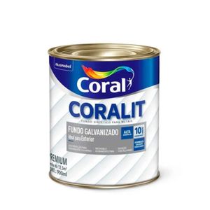 Fundo Galvanizado Branco 0,9 LitrosCoral