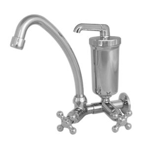 Torneira de Parede com Bica Móvel e Purificador Cromado Maruja Viqua,