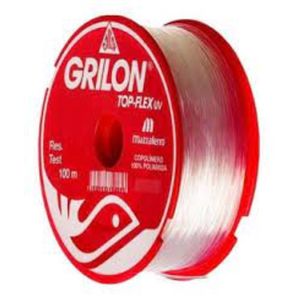 Linha Pesca Uv Branco 0,20mm 100 Metros Grilon