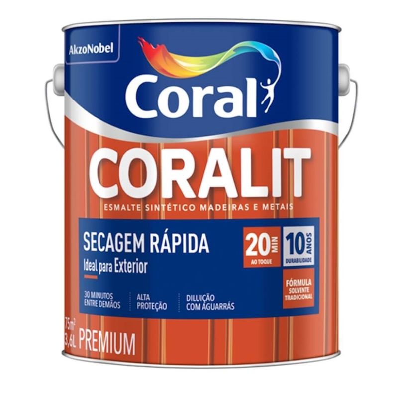 -Tinta-Esmalte-Secagem-Rapida-Coralit-Brilhante-Vermelho-Goya-3-6-Litros-Coral