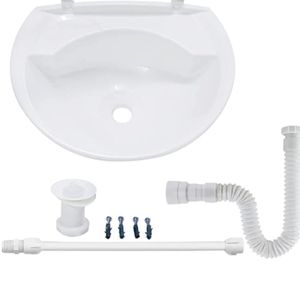 Lavatório Plástico 36x28cm 3,8 lts Branco Astra