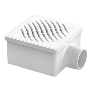 Ralo Quadrado Grelha Branco 100x53x40 Tigre