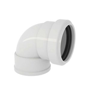 Joelho 90° Esgoto 40mm com Anel Tigre